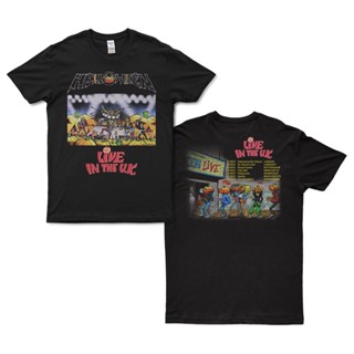 เสือยืดผู้ชาย - พร้อมสต็อกเสื้อวงร็อคโลหะคุณภาพสูงที่กําหนดเองพิมพ์StreetwearHelloweenอาศัยอยู่ในสห_53
