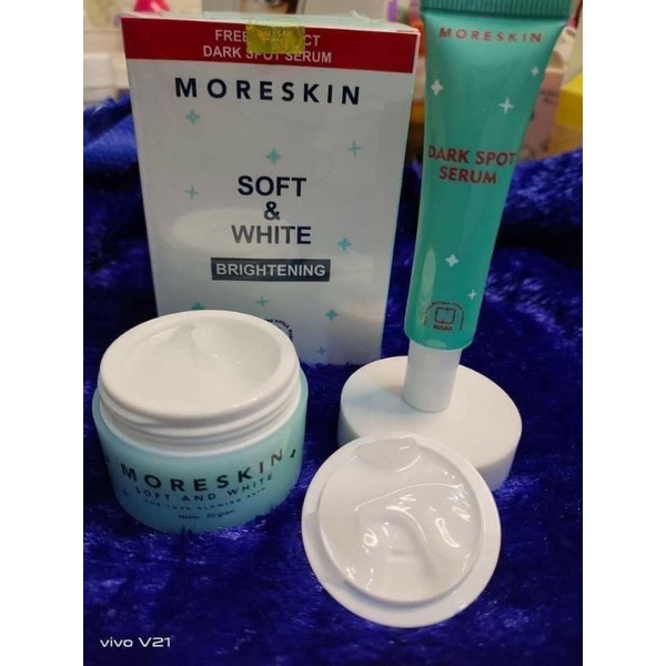 Moreskin CLEAN & GLOW LITE SOFT AND WHITE KEMASAN BARU ฟรีเซรั่มสมุนไพร