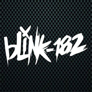 blink-182 แบบ2 สติกเกอร์ งานตัดไดคัท พีวีซีกันน้ำ ขนาด 7.3 x 15 cm ราคชิ้นละ 19 บาท