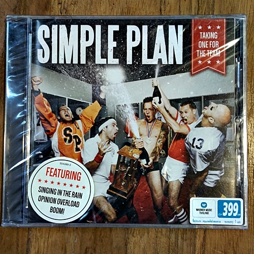 cd-ซีดีเพลงสากล-simple-plan-taking-0ne-for-the-team-new-cd-thailand