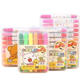 สีเทียน เสริมพัฒนาการเด็ก สีสด ระบายลื่น ปลอดสารพิษ