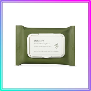 อินนิสฟรี โอลีฟ เรียล คลีนซิ่ง ทิชชู่ / innisfree Olive Real Cleansing Tissue