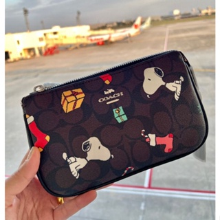 COACH X PEANUTS NOLITA IN SIGNATURE WITH SNOOPY