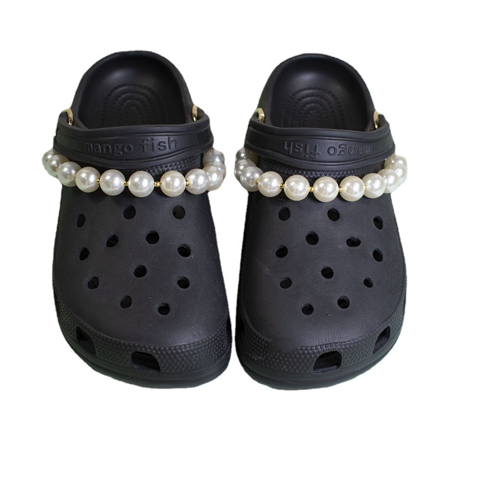 crocs-jibbitz-ชุดโซ่-จี้รูปรองเท้า-diy