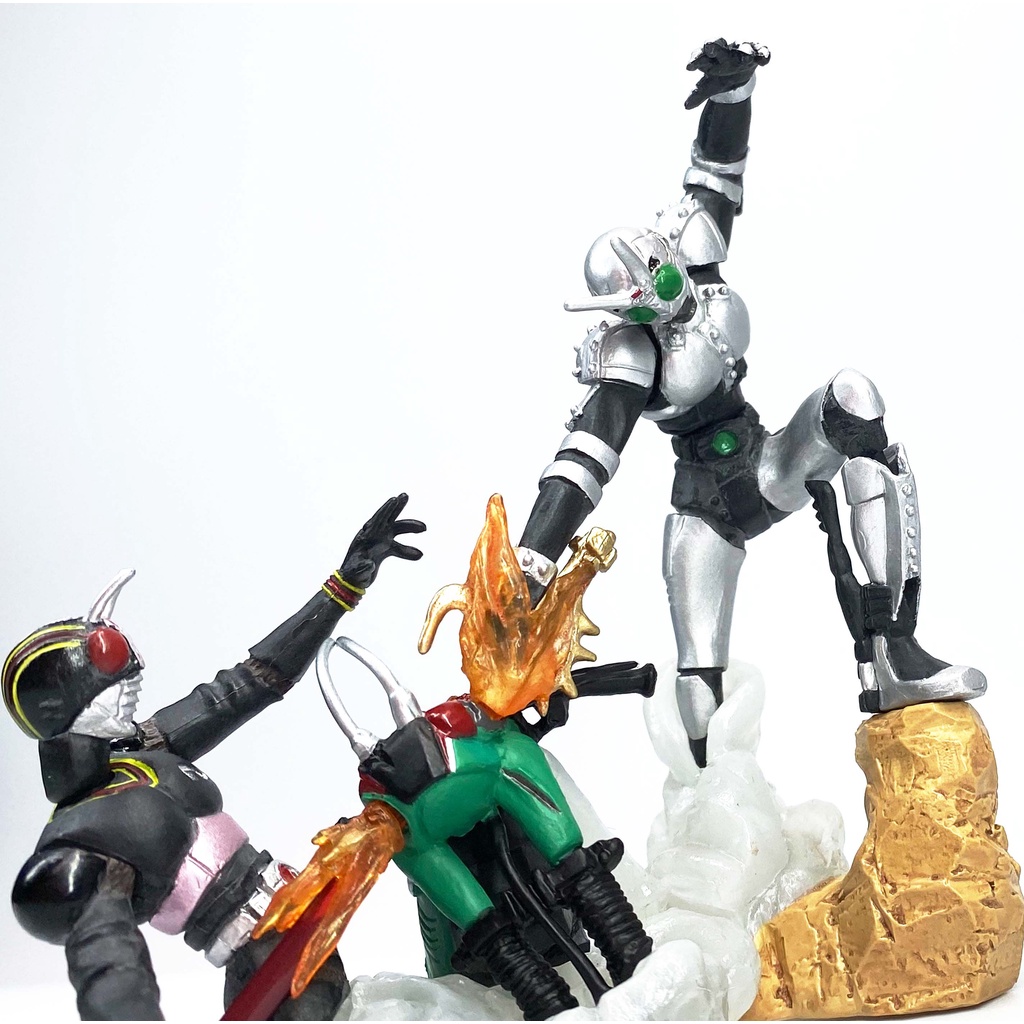 Bandai Masked Rider Imagination 3 kamen rider Black VS Shadowmoon ...