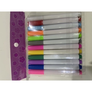 ปากกาสีสำหรับเขียนไวท์บอร์ด 12สี
