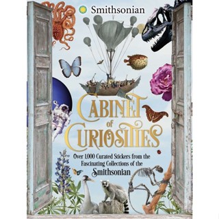 หนังสือ Cabinet of Curiosities:Over 1,000 Curated Stickers from the Fascinating Collections of the Smithsonian Hardcover