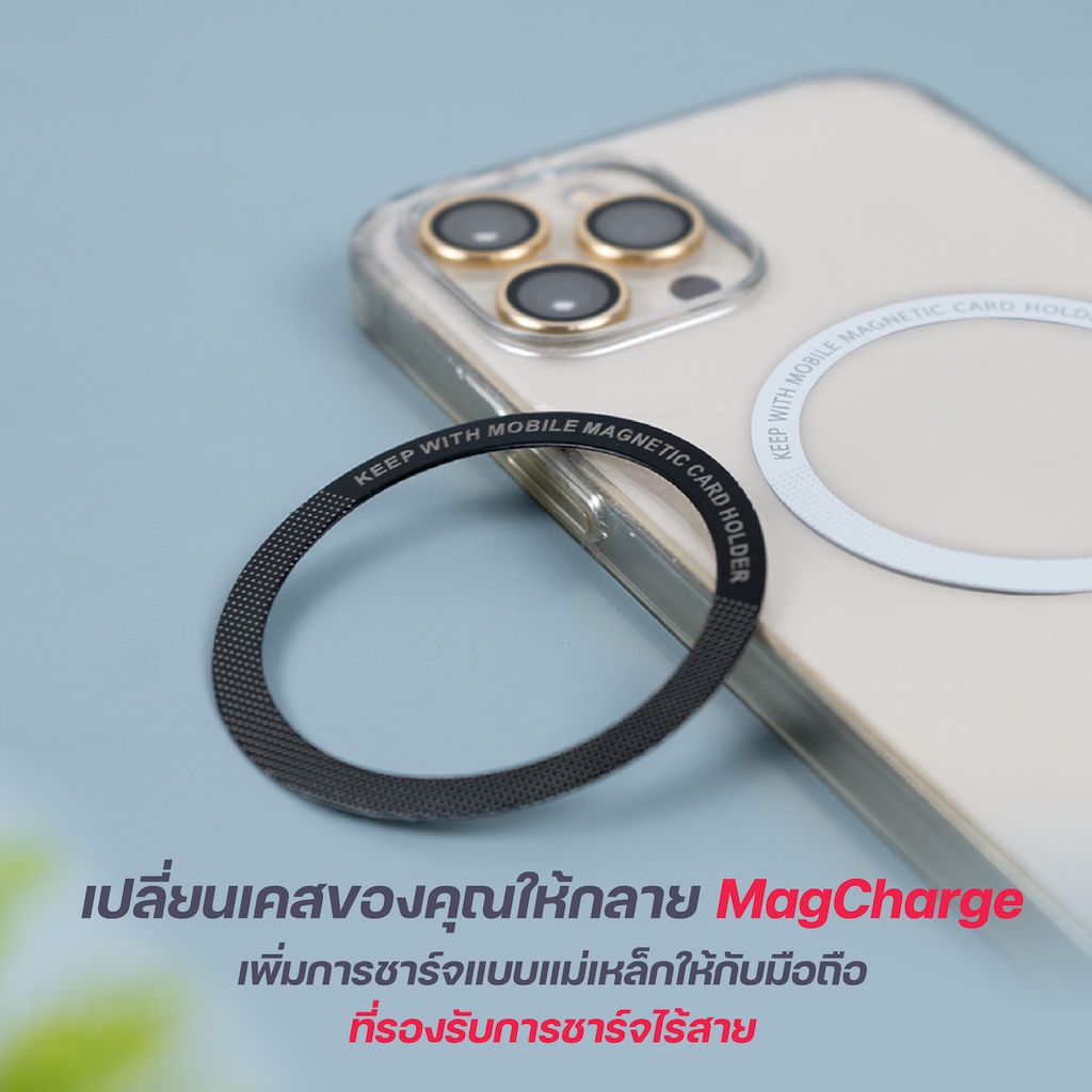 ภาพหน้าปกสินค้าMoov Magnetic Ring แหวนแม่เหล็ก แม่เหล็กติดโทรศัพท์ แม่เหล็กติดมือถือ สติกเกอร์ เคสแม่เหล็ก จากร้าน atmmobile บน Shopee