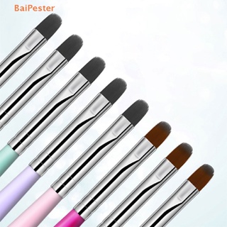 [BaiPester] อุปกรณ์แปรงปากกา ด้ามจับไล่โทนสี สําหรับใช้ในการเพ้นท์ตกแต่งเล็บเจล UV