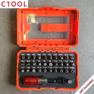 ชุดดอกไขควง พร้อมด้ามต่อสว่าน 32ตัว BM-XSL17029 Kugel ของแท้100% - Authentic 32 Pieces Screwdriver Set - ซีทูล Ctool ...