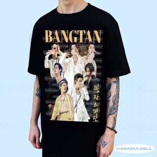 BTS Permission to Dance Concert Korean Vintage Bootleg Oversized Unisex KPOP DTG Print Yellow_03