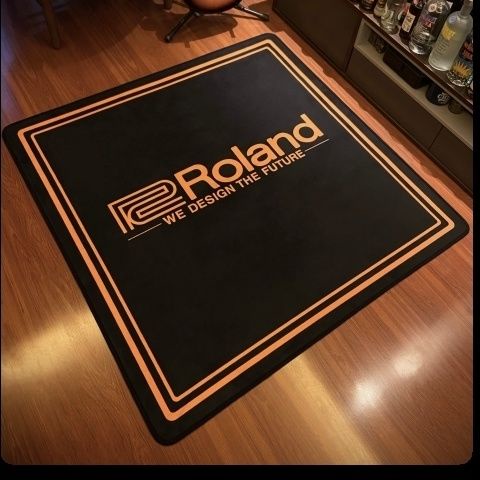 คุณภาพดี-roland-roland-พรมกลองไฟฟ้า-แจ๊ส-กลอง-แผ่นกันลื่น-บันทึกเสียงห้อง-สตูดิโอ-ร็อค-อุปกรณ์ต่อพ่วง-เบาะรองนั่ง