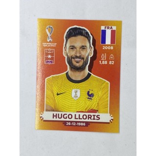 Hugo Lloris สติ๊กเกอร์สะสม ฟุตบอลโลก world cup 2022 France ของสะสมทีมฟุตบอล ฝรั่งเศส