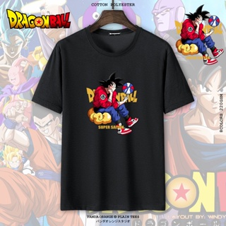 เสื้อยืด cotton super dragon ball z goku t shirt  chichi Anime Graphic Print tees unisex Tshirt_04