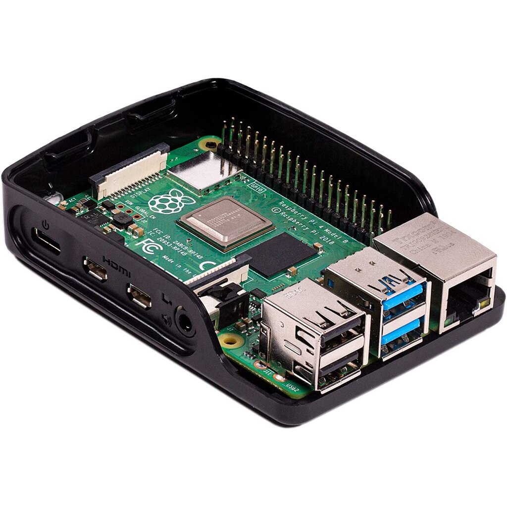 Raspberry Pi 4 Case (Black) | Shopee Thailand