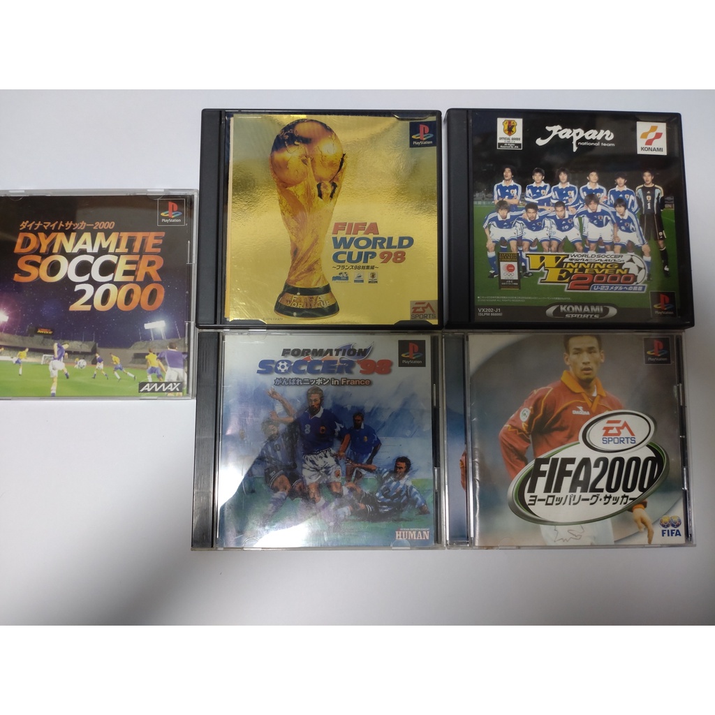 used-ps1-winning-eleven-98-2000-fifa2000-formationsoccer98-5games-japan