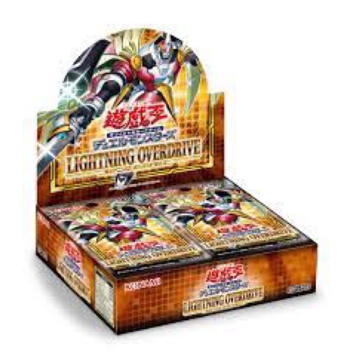 YuGiOh Lightning Overdrive Booster Box Shopee Thailand