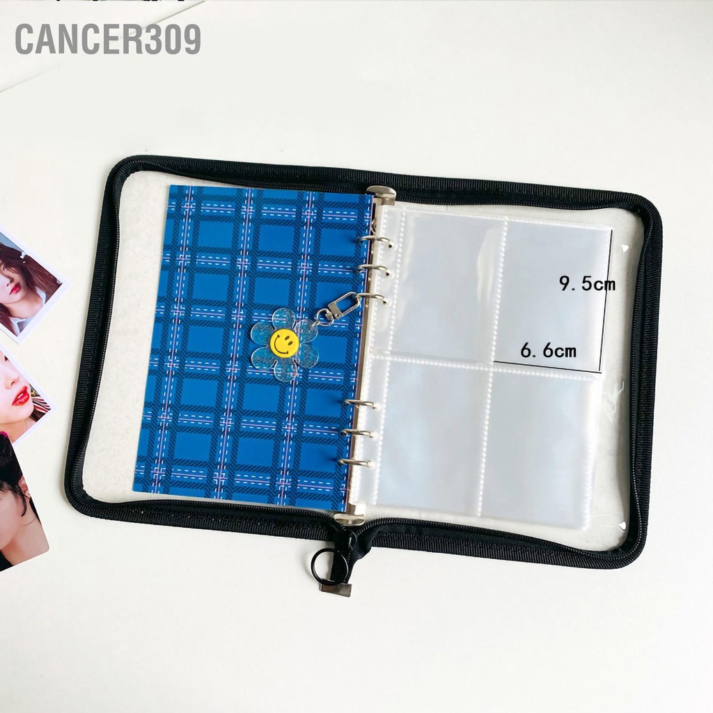 cancer309-อัลบั้มรูป-a5-ซิปมินิใสแฟ้มใส่สมุดอัลบั้มโปสการ์ดสำหรับเฉลิมพระเกียรติ