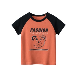 27kids เสื้อยืดเด็ก 9419 หน้าหมี หมี FASHION