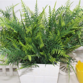 【AG】1 Bouquet Artificial Green Plant Convenient Vivid Multifunctional Non-fading Simulation Asparagus for Decorating