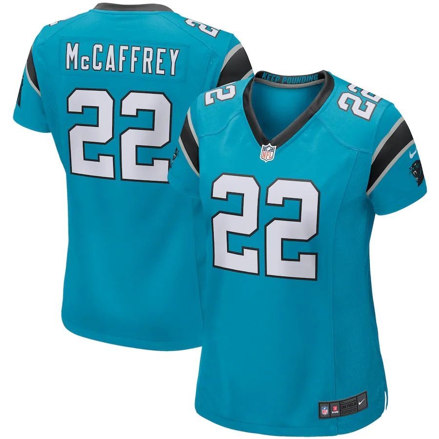 เสื้อกีฬารักบี้-nfl-carolina-panthers-22-mccaffrey