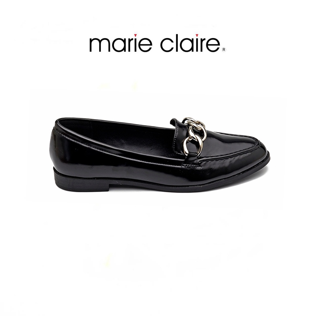ภาพหน้าปกสินค้าBata บาจา ยี่ห้อ Marie Claire รองเท้ามอคคาซีน รองเท้าคัทชู รองเท้าหุ้มส้น  รองเท้า oxford สำหรับผู้หญิง รุ่น Gwenie สีดำ 5706215 จากร้าน bata_officialstore บน Shopee