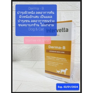 ภาพหน้าปกสินค้าDerma B Skin care (100เม็ด) บำรุงขน ลดผิวหนังอักเสบ โรคผิวหนัง ลดคัน ขนเงางาม ไม่หลุดร่วง Dr.Choice สุนัข แมว (02/01/24) ที่เกี่ยวข้อง