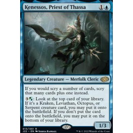 Kenessos, Priest of Thassa การ์ด Magic The Gathering ของแท้จากชุด ...