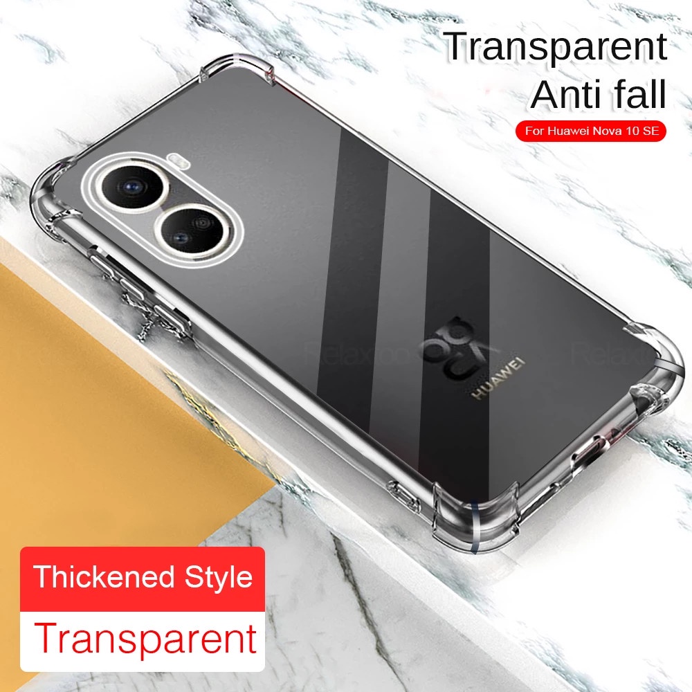 เคสโทรศัพท์มือถือซิลิโคน-tpu-ใส-แบบนิ่ม-กันกระแทก-สําหรับ-huawei-nova-10-se-2022-10se-nova10se