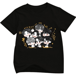 BTS Kids T Shirt Children Boys Girls Unisex BT21 Korea Fashion T-shirt_03