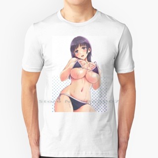 [S-5XL]Succulent Anime Babe 6 T Shirt 100% Cotton Sexy Hentai Ecchi Echi Erotic Lewd Tits Titties Hot Chick Woman G_57