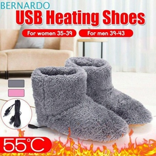 Bernardo รองเท้าบูทยางไฟฟ้า ทําความร้อน ชาร์จ USB ให้ความอบอุ่น เหมาะกับฤดูใบไม้ร่วง และฤดูหนาว สําหรับผู้ชาย และผู้หญิง