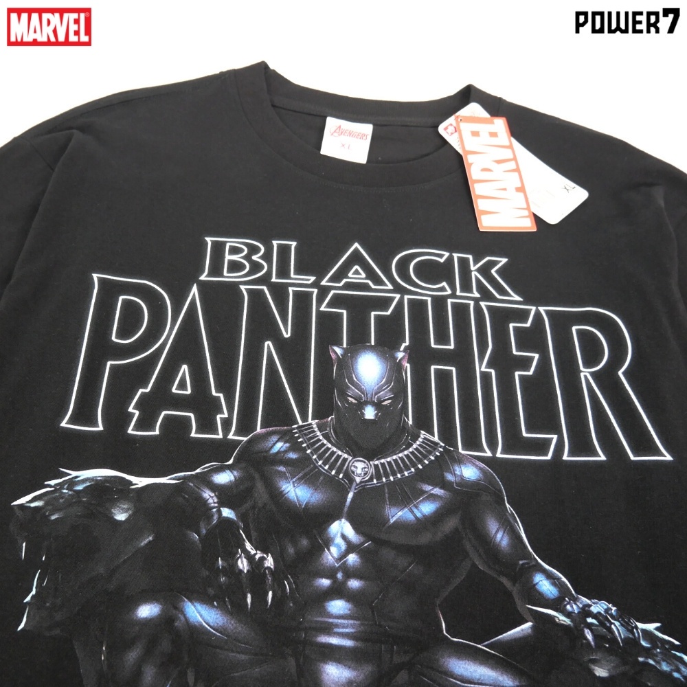 power-7-shop-เสื้อยืดการ์ตูน-มาร์เวล-black-panther-ลิขสิทธ์แท้-marvel-comics-t-shirts-mvx-160-01