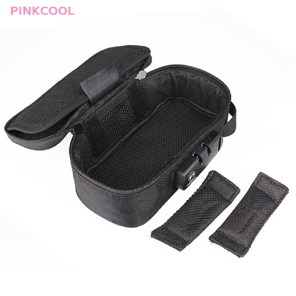 pinkcool-กระเป๋าเก็บของ-คาร์บอน-กันกลิ่น-พร้อมตัวล็อก