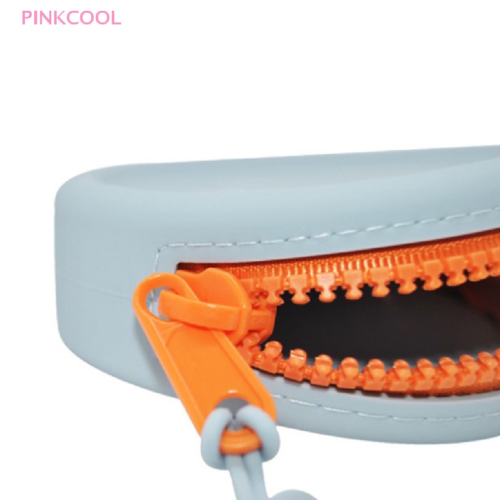 pinkcool-ขายดี-กระเป๋าสตางค์-ซิลิโคน-ทรงกลม-ขนาดเล็ก-สีพื้น-น่ารัก-สําหรับใส่เหรียญ-1-ชิ้น