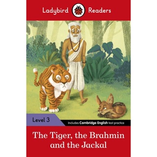DKTODAY หนังสือ LADYBIRD READERS 3:THE TIGER,THE BRAHMIN &amp;THE JACKAL WITH CODE