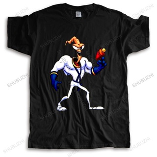 summer vintage t shirts cotton tops for men Retro Snes Game Earthworm Jim Character Video Game Fan mens fashion tee-shi