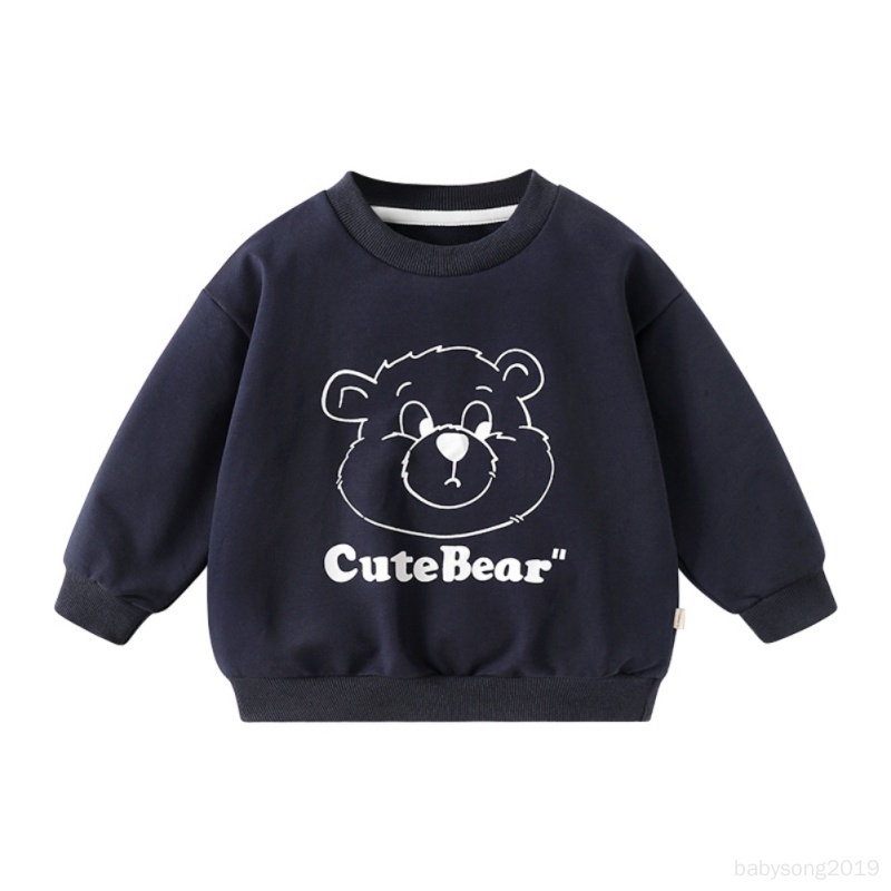 เสื้อกันหนาวแขนยาว-มีฮู้ด-ลายการ์ตูนน่ารัก-สําหรับเด็กผู้ชาย-และเด็กผู้หญิง