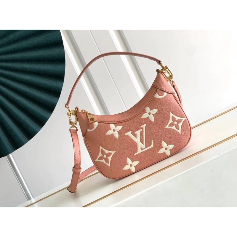 กระเป๋าแบรนด์เนม-กระเป๋าสะพายข้าง-new-louis-vuitton-bagatelleเทพ-size-22x14x9-cm