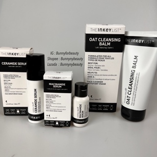 THE INKEY LIST Oat Cleansing Balm Niacinamide Serum Ceramide Night