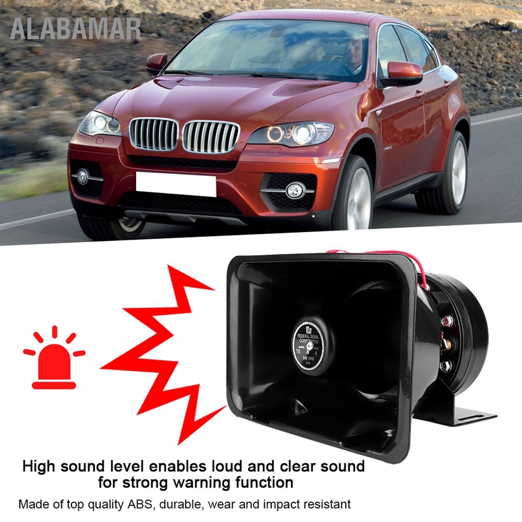 alabamar-12v-200w-super-loud-universal-รถ-คำเตือน-alarm-horn-speaker-ทำงานร่วมกับระบบเตือนภัย
