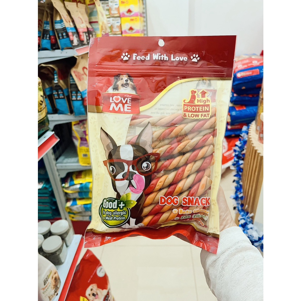 dog-snack-ขนมพันเกลียว3สี-สำหรับสุนัข-ดาววี่เพ็ทช็อป