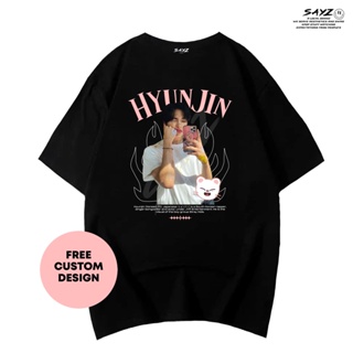 cotton T-shirt (READY) Hyunjin Straykids T-Shirt | Straykids series | Hyunjin | I.n | By sayzco_11