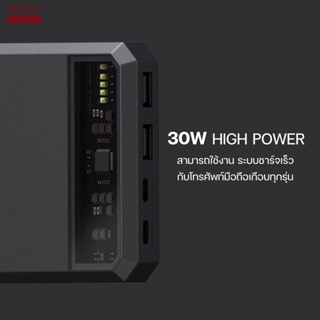 ภาพขนาดย่อของภาพหน้าปกสินค้าOrsen by Eloop E43 แบตสำรอง 25000mAh รุ่นใหม่ QC 3.0 PD 30W Max PowerBank Type C Output พาวเวอร์แบงค์ เพาเวอร์แบงค์ USB ชาร์จเร็ว Fast Quick Charge 100% Power Bank แบตเตอรี่สำรอง อีลูป จากร้าน eloopth บน Shopee ภาพที่ 4