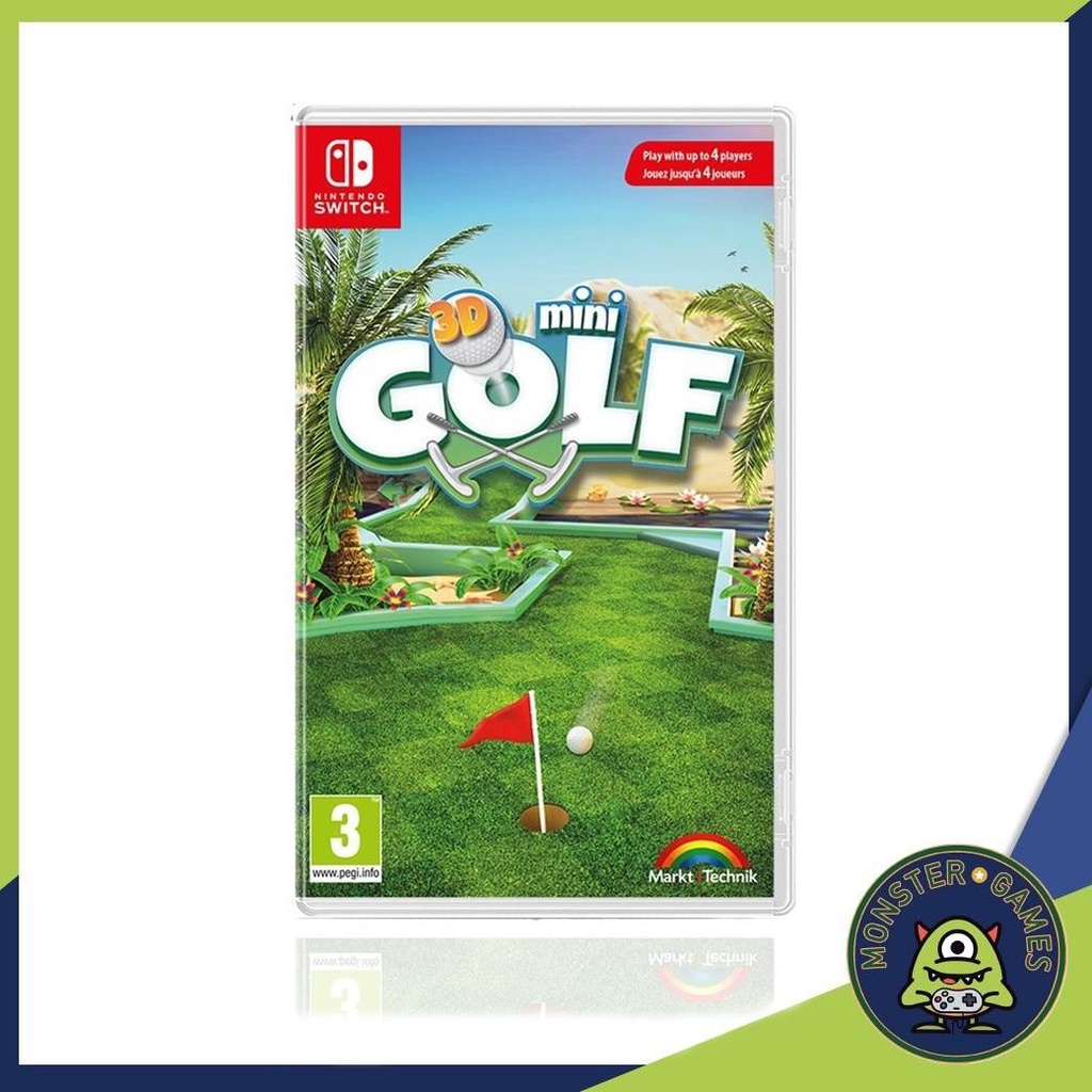 ภาพหน้าปกสินค้า3D Mini Golf Nintendo Switch game แผ่นแท้มือ1   (Golf Switch)(Mini Golf Switch)(3D Golf Switch)