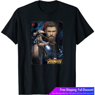 ร์ตูนพิมพ์ฤดูร้อน ย์เสื้อยืด Marvel Infinity War Thor Galaxy Protector Graphic T-Shirt T-Shirt_07
