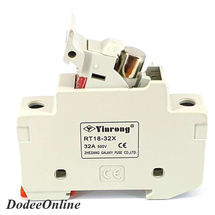 set-fuse-ac-08a-ลูกฟิวส์-ac-ทรงกระบอก-10x38mm-yinrong-galaxy-8a-380v-พร้อมฐานฟิวส์-dd