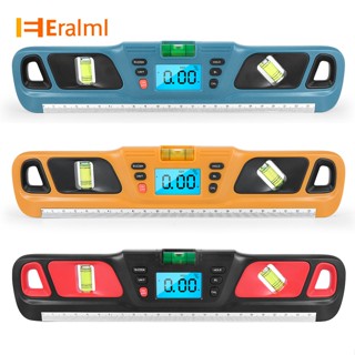 Eralml Hw-200 เครื่องวัดมุมดิจิทัล โปรแทรกเตอร์ Ltd Backlight Inclinometer พร้อมฟังก์ชั่นจอแสดงผล Inverted