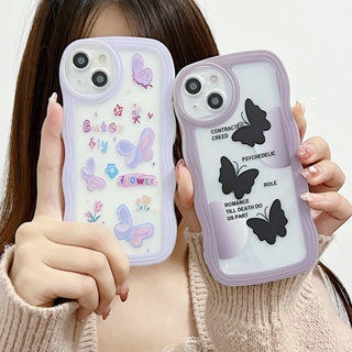 Soft Casing Samsung Galaxy A54 A34 A24 A14 A04 A12 A73 A53 A52 A52S A33 A32 A23 A72 A22 A13 4G 5G A03S A02S A11 A02 A03 A51 A50 A50S A30S A20 A30 A20S A10S A21S M12 M22 M32 M11 M02 Waves Edge Candy Flower Butterfly Clear Soft Phone Case 1STB 23