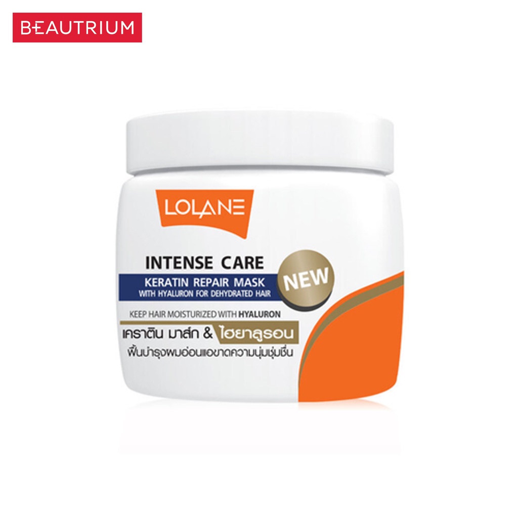 lolane-intense-care-keratin-repair-mask-with-hyaluron-for-dehydrated-hair-ทรีทเมนท์บำรุงผม-200g